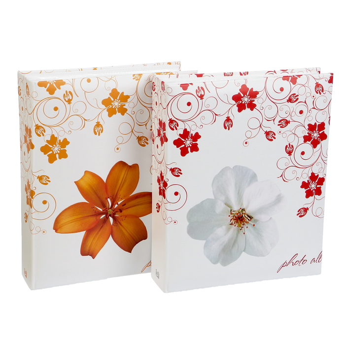 Фотоальбом на 200 фото 10х15 см Image Art 184 цветы МИКС