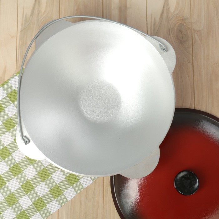 Казан татарский 4 л "Туризм", с эмалированной крышкой