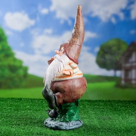 

Садовая фигура "Гном островерхий с мотыгой" 44х20,5см