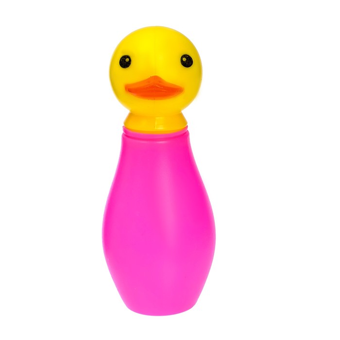 Набор для боулинга "Уточки": 10 кеглей (высота 11,5 см), 2 мяча, световые эффекты