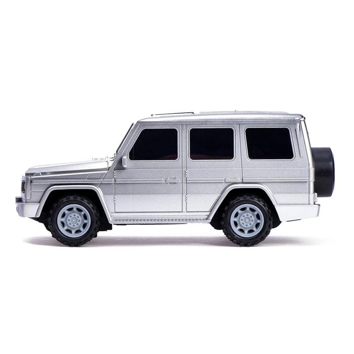 Джип радиоуправляемый "Гелик", работает от батареек, цвета МИКС