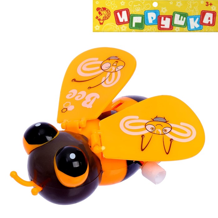 Игрушка заводная "Муха", МИКС