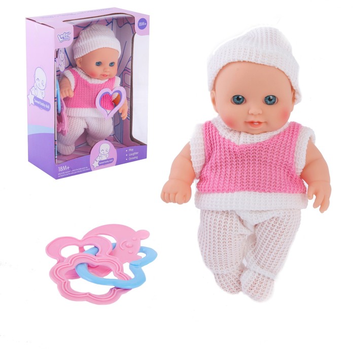 Пупс "Рада" в костюмчике, звуковые функции