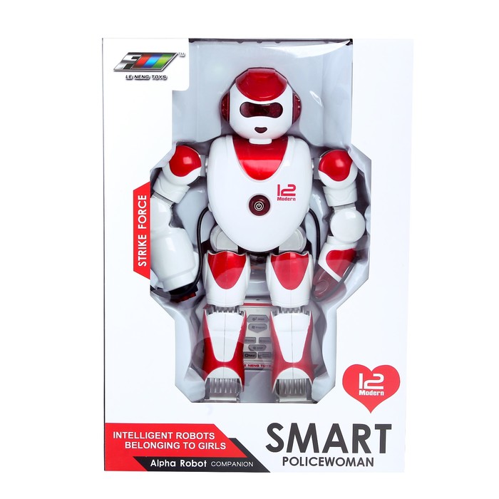 Робот радиоуправляемый SMARTBOT, ходит и стреляет, световые и звуковые эффекты