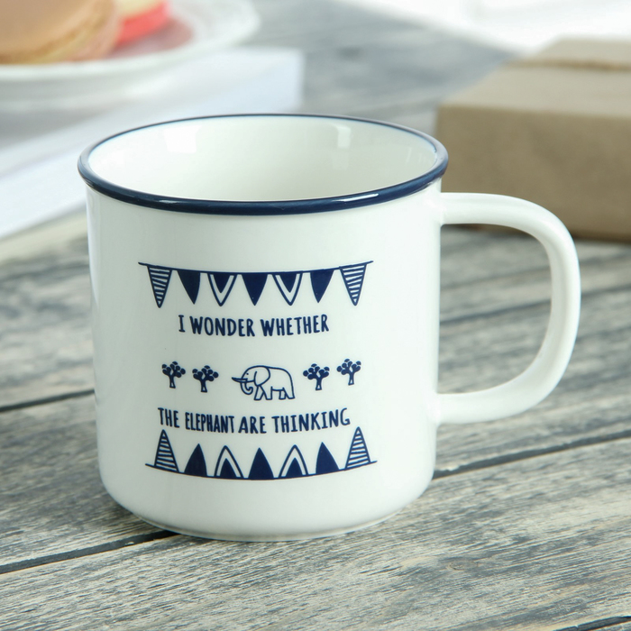 Кружка 350 мл "Сказочный лес", рисунок МИКС