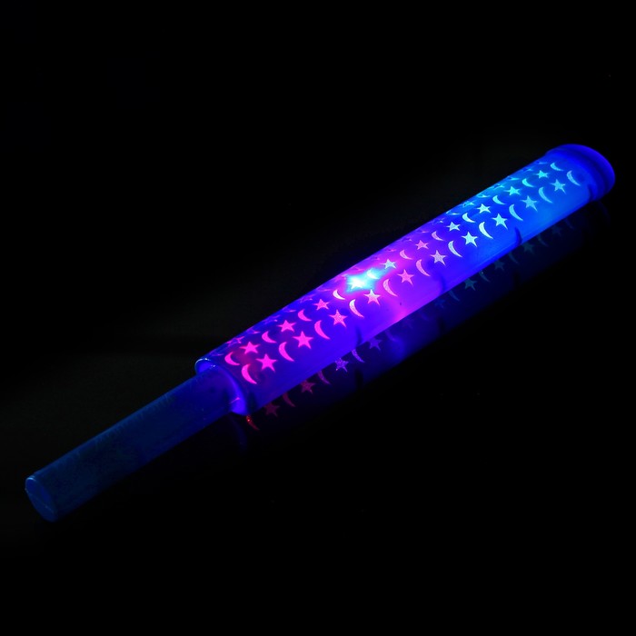 Палочка световая "Однотонная", цвет синий