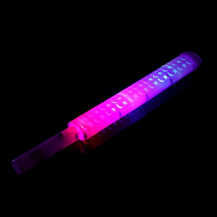 Палочка световая "Однотонная", цвет фиолетовый