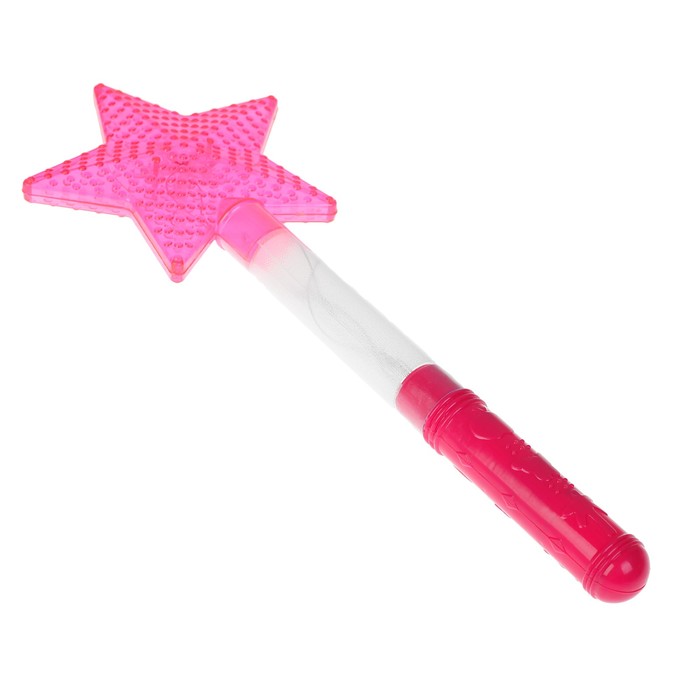 Палочка световая "Звезда", цвет розовый