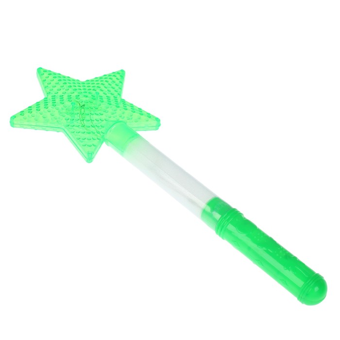 Палочка световая "Звезда", цвет зеленый