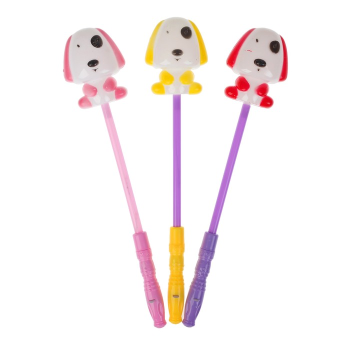 Палочка световая "Собачка", цвета МИКС