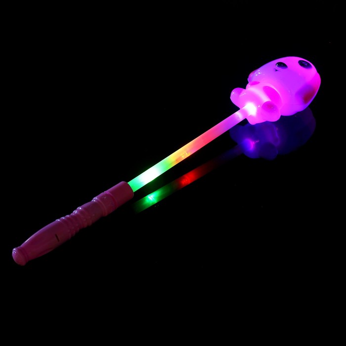 Палочка световая "Собачка", цвета МИКС