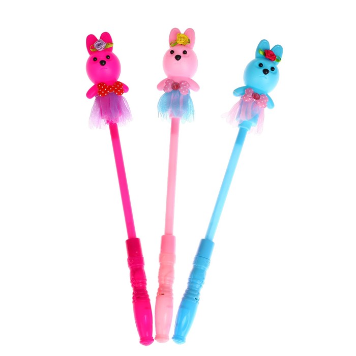 Палочка световая "Заяц", цвета МИКС
