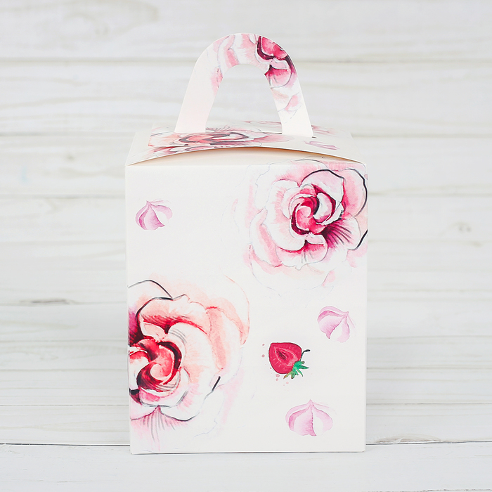 Складная коробка под один капкейк «Сладкой жизни», 9 х 9 х 11 см