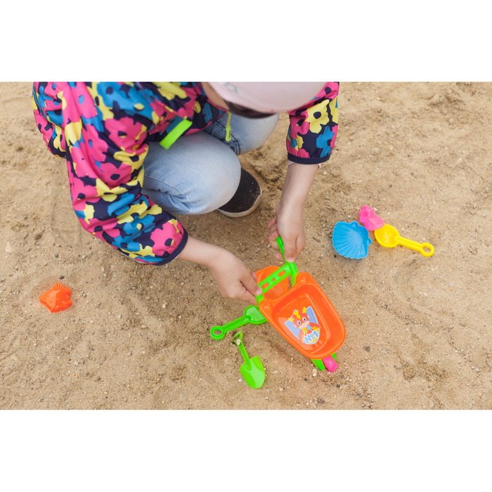 Песочный набор с сумкой «№1 во дворе»