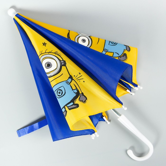 Зонт детский "Миньоны", Гадкий Я , 8 спиц d=52 см