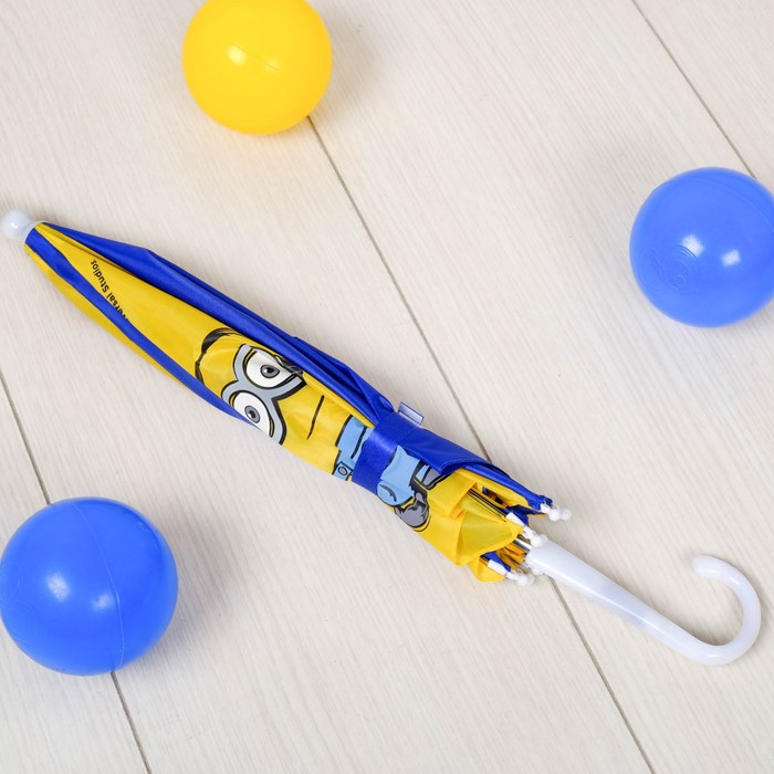 Зонт детский "Миньоны", Гадкий Я , 8 спиц d=52 см