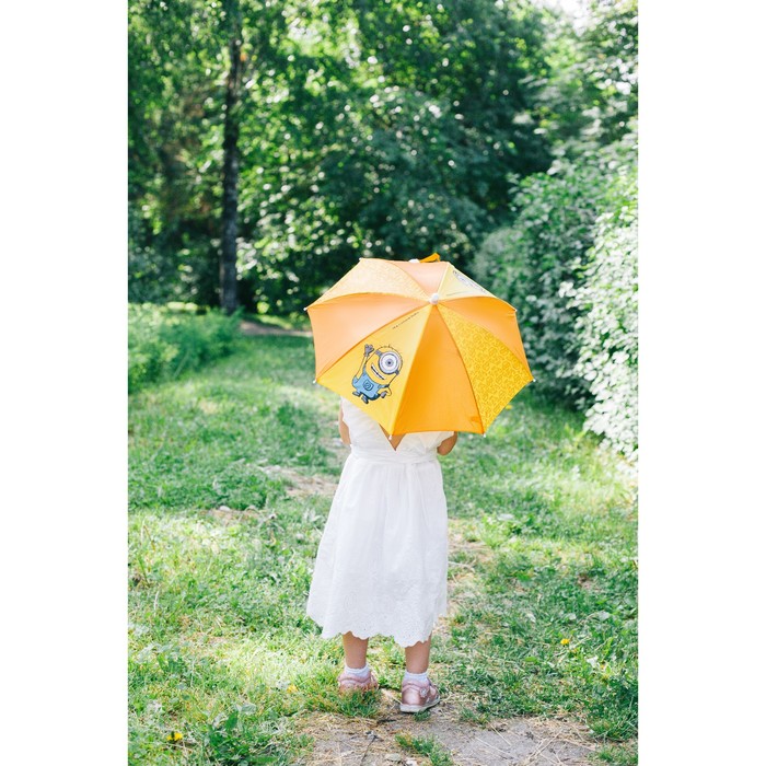 Зонт детский "Миньон", Гадкий Я , 8 спиц d=52 см