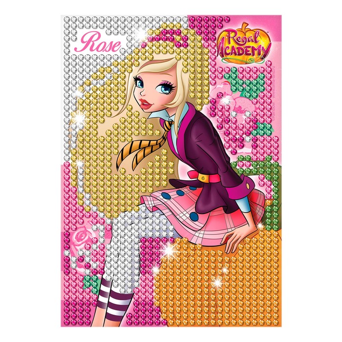 Мозаика алмазная для детей "Роуз" Королевская Академия
