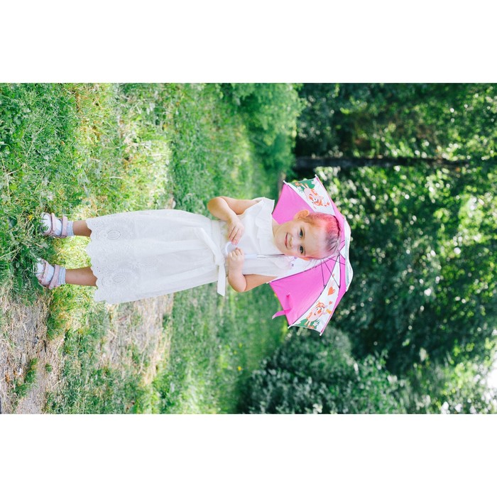 Зонт детский СМЕШАРИКИ "Отличная погодка" , 8 спиц d=52 см