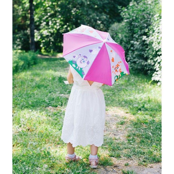 Зонт детский СМЕШАРИКИ "Отличная погодка" , 8 спиц d=52 см