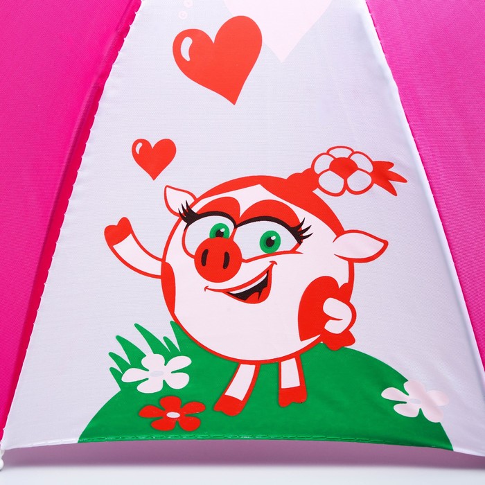 Зонт детский СМЕШАРИКИ "Отличная погодка" , 8 спиц d=52 см