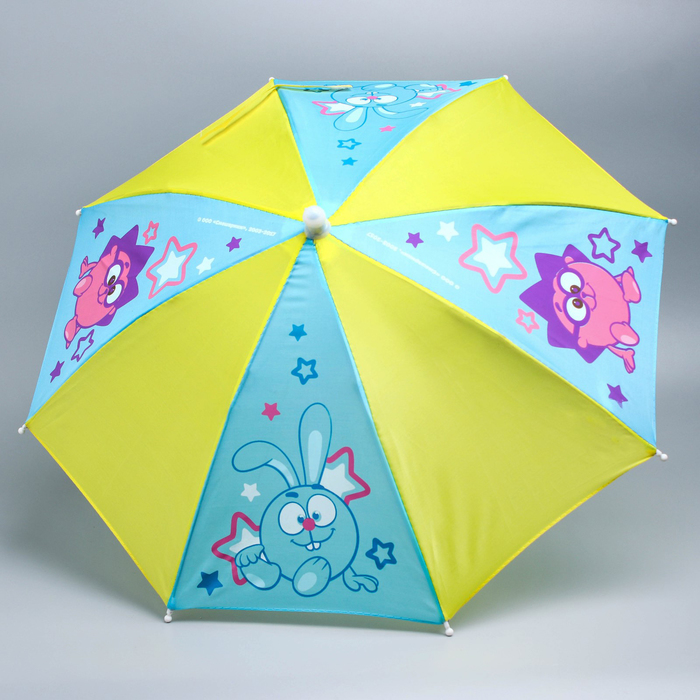 Зонт детский СМЕШАРИКИ "Вместе веселей" , 8 спиц d=52 см
