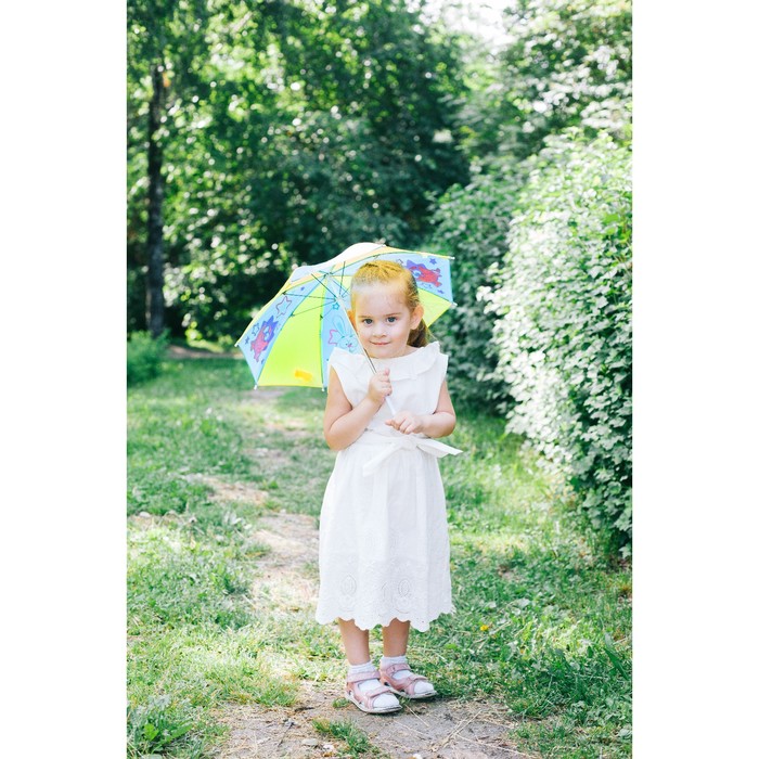 Зонт детский СМЕШАРИКИ "Вместе веселей" , 8 спиц d=52 см