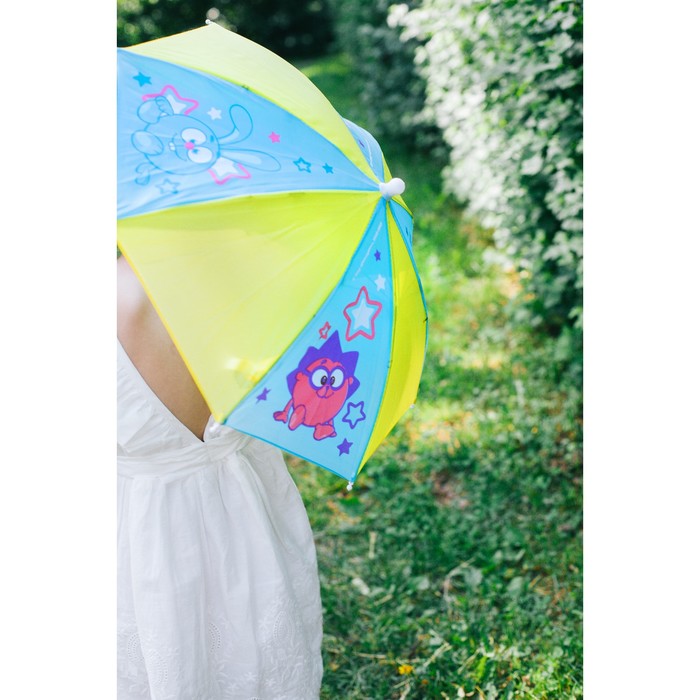 Зонт детский СМЕШАРИКИ "Вместе веселей" , 8 спиц d=52 см