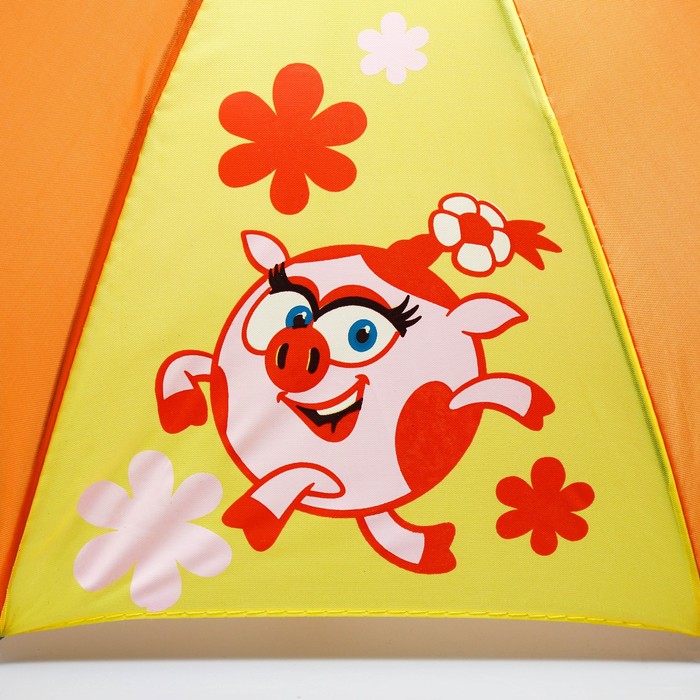 Зонт детский СМЕШАРИКИ "Пошли гулять!" , 8 спиц d=52 см