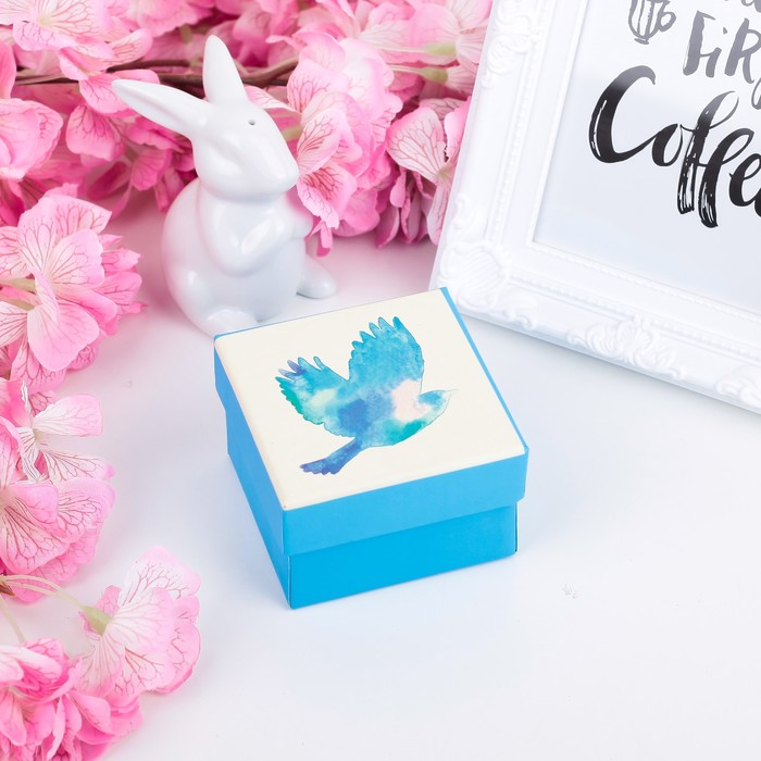 Коробка подарочная 7,5 х 7,5 х 5 см