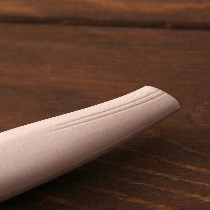 Нож "Суфле", лезвие 8,5 см, цвет розовый