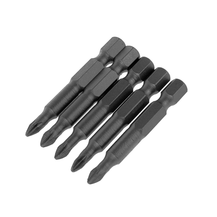 Набор бит TUNDRA basic, сталь CrV, 5 шт, 50 мм, PH1