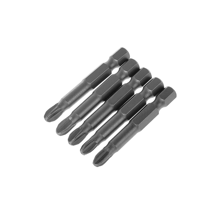 Набор бит TUNDRA basic, сталь CrV, 5 шт, 50 мм, PH3
