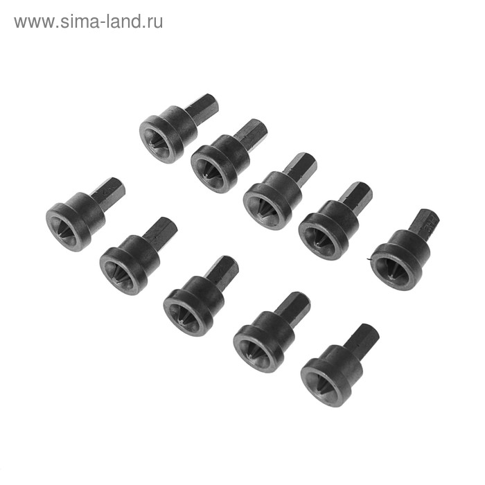 

Биты для гипсокартона ТУНДРА, сталь CrV, PH2 х 25 мм, 10 шт.