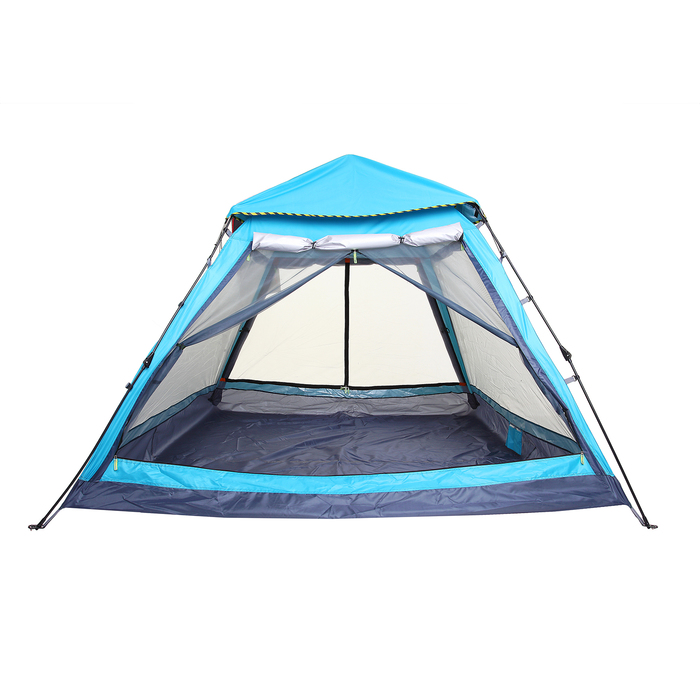 Шатер со стенками 230х230х166 см, цвет голубой