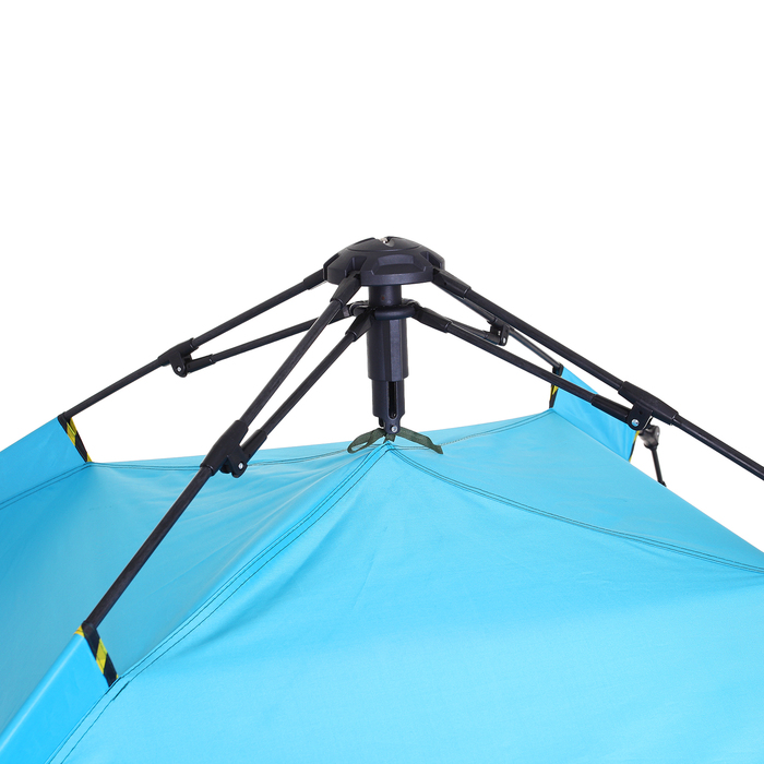 Шатер со стенками 230х230х166 см, цвет голубой