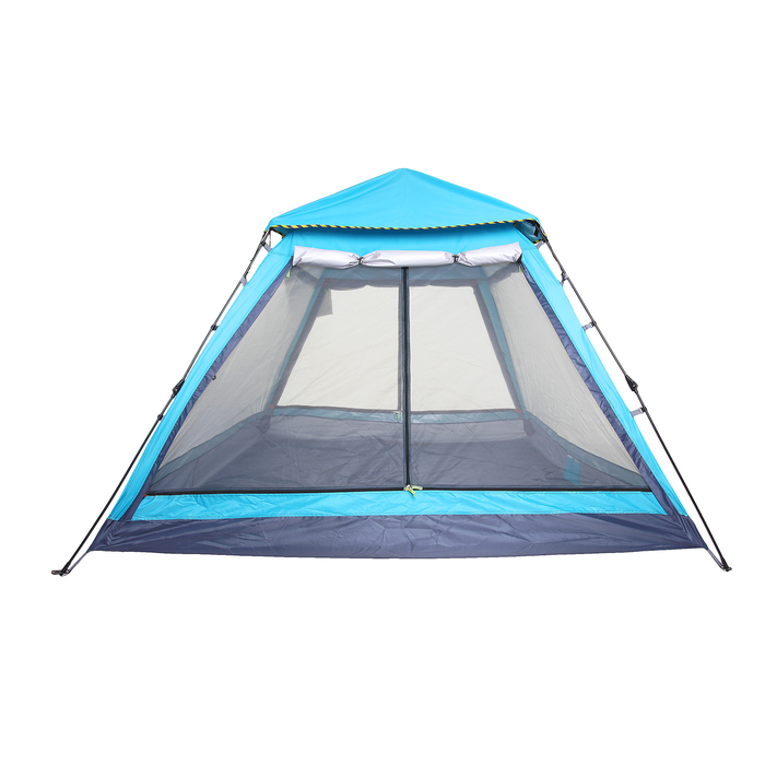 Шатер со стенками 230х230х166 см, цвет голубой