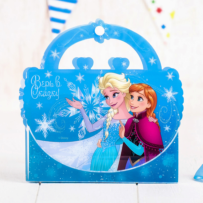 Фотоальбом-сумочка на 36 фото "Верь в сказку!", Холодное сердце