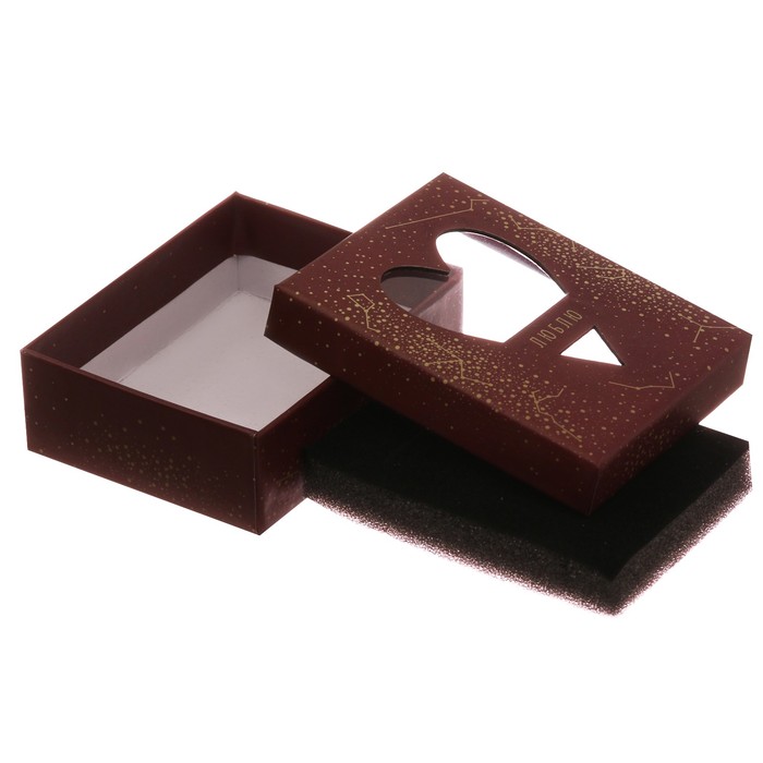 Коробочка под набор с лазерной резкой микс «Лучший подарок», 7 х 9 х 2,8 см