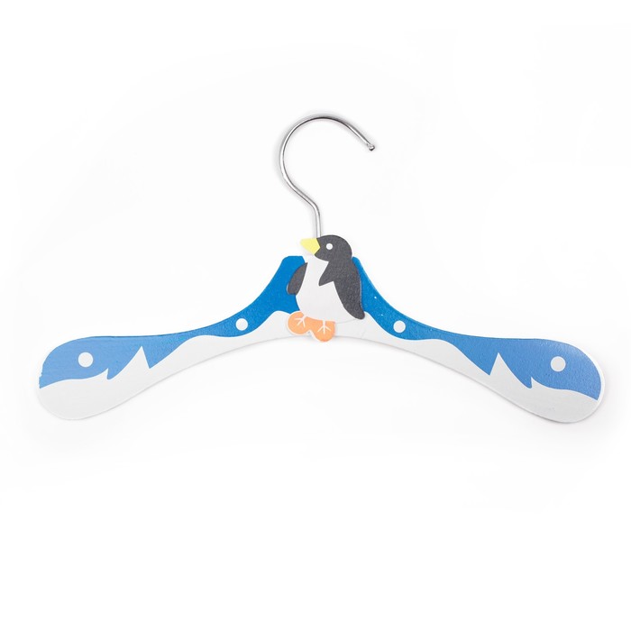 Вешалка детская 28х15 см "Пингвин"