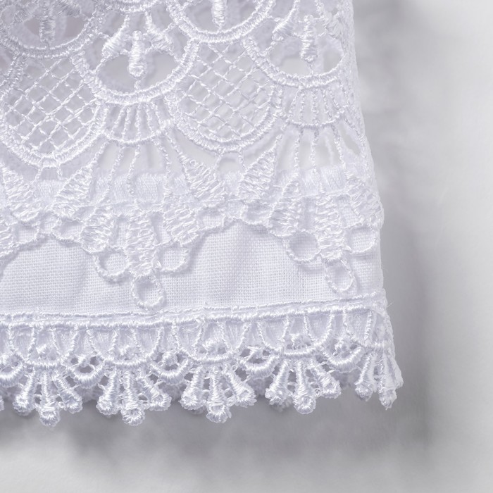 Комплект крестильный "Элит", рост 74-80 см, цвет белый 2030_М