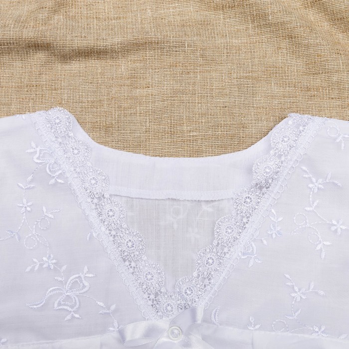 Набор крестильный "Милада", рост 74-80 см, цвет белый 2045_М