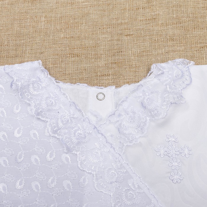 Набор крестильный "Марья милд", рост 74-80 см, цвет белый 2053_М