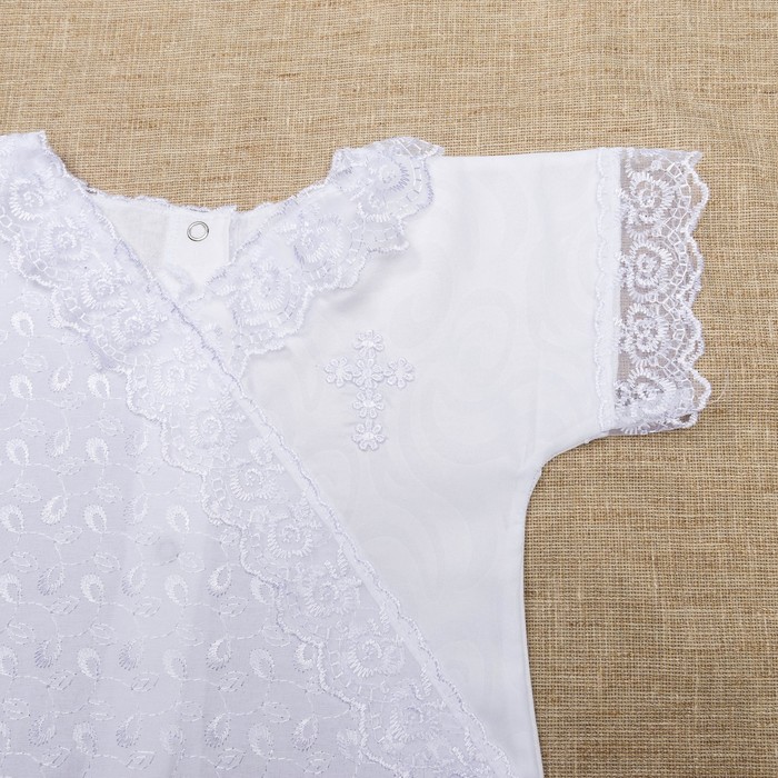 Набор крестильный "Марья милд", рост 74-80 см, цвет белый 2053_М