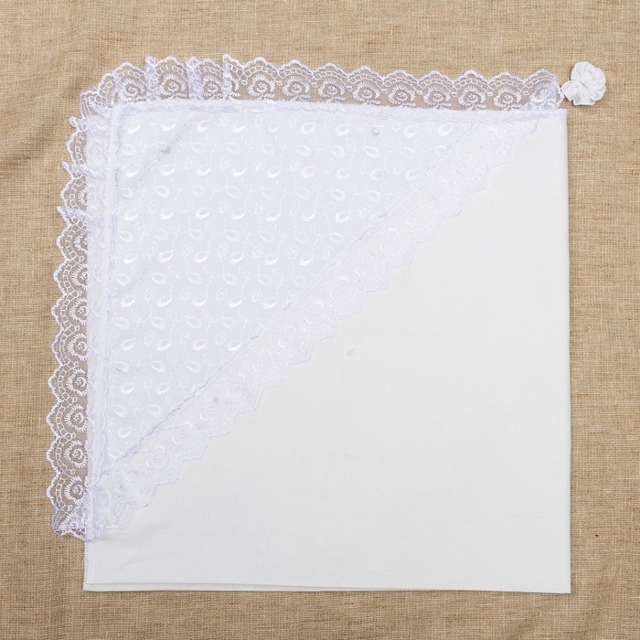 Набор крестильный "Марья милд", рост 74-80 см, цвет белый 2053_М