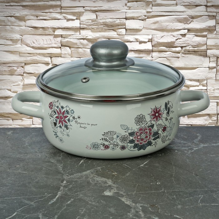 Кастрюля 1,5 л "Весенний романс"