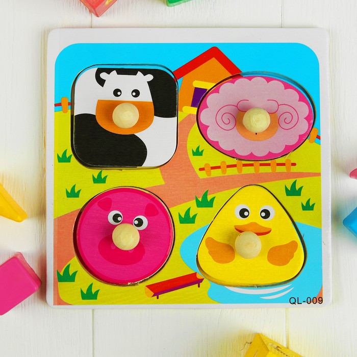 Рамка вкладыш "Мир вокруг", МИКС