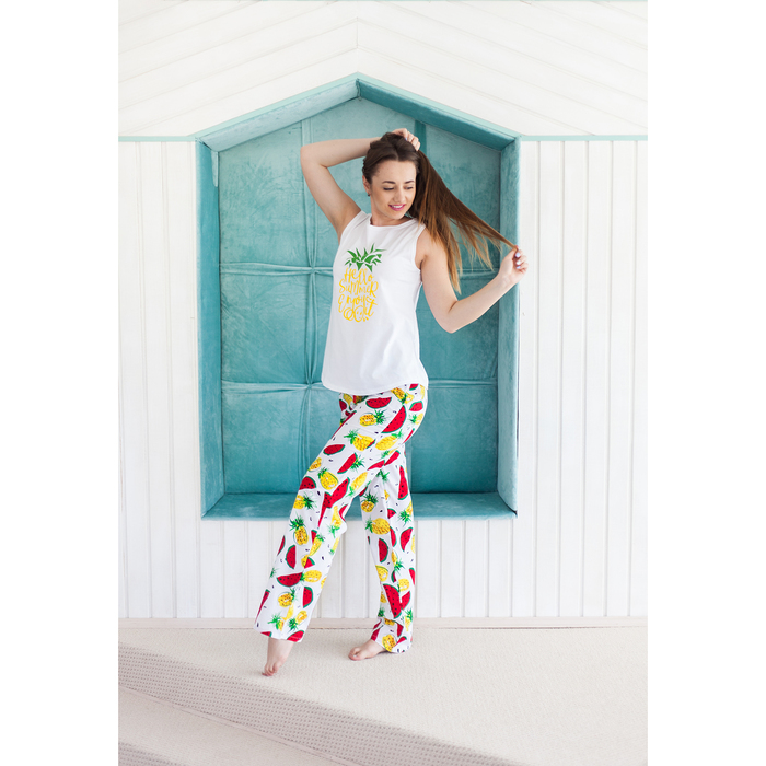 Брюки женские KAFTAN "Fruits", р-р 44-46, 80% хл, 20% п/э