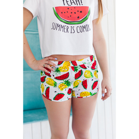 

Шорты женские KAFTAN "Fruits", р-р 44-46, 80% хл, 20% п/э