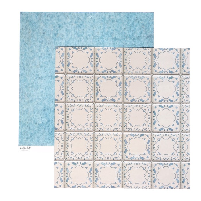 Бумага д/скрапбукинга двустор. "Текстура.По крупице" 30,5х30,5 см,плотность 190гр/м2